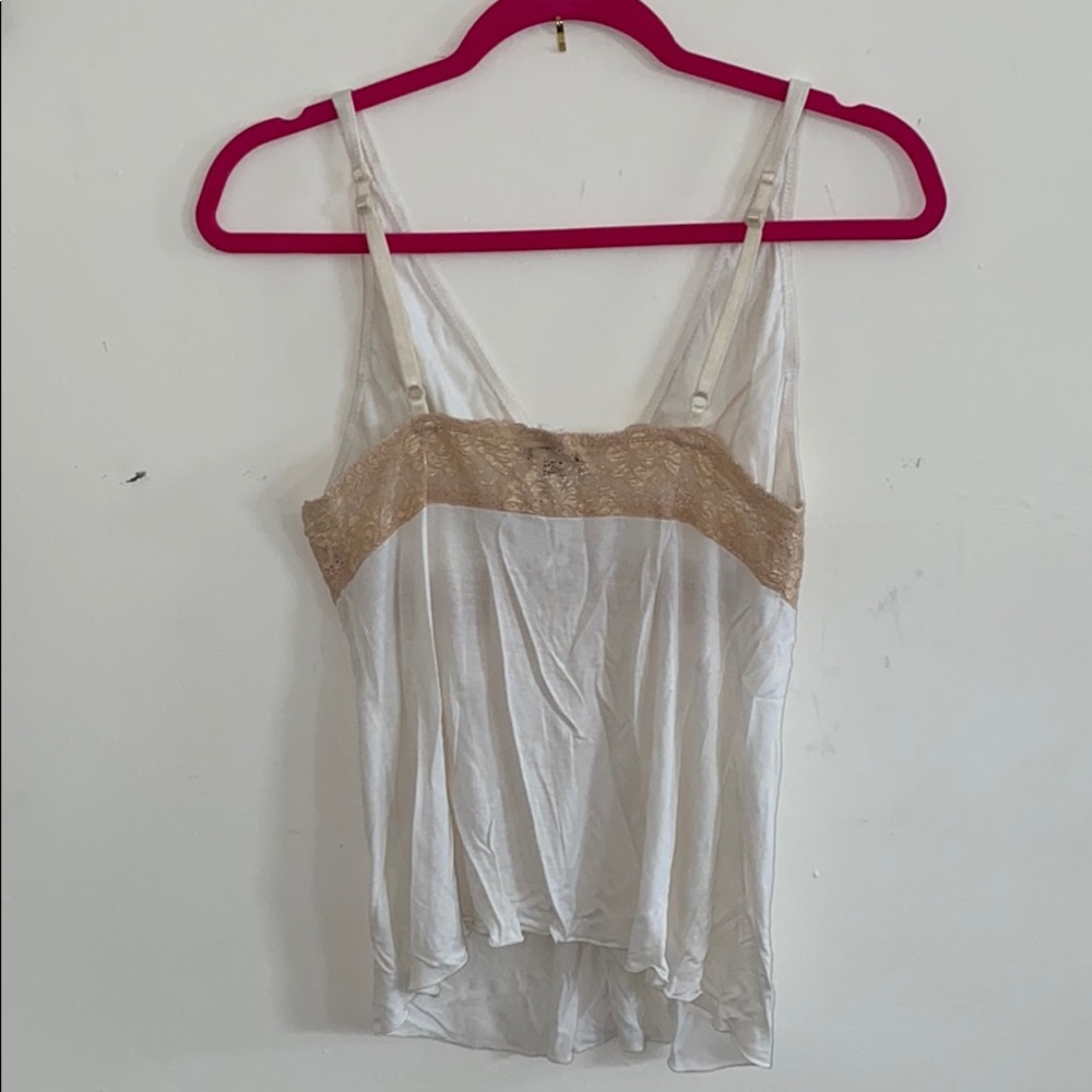 Vintage Guess Jeans Lace and Cotton Tank - Picture 5 of 7